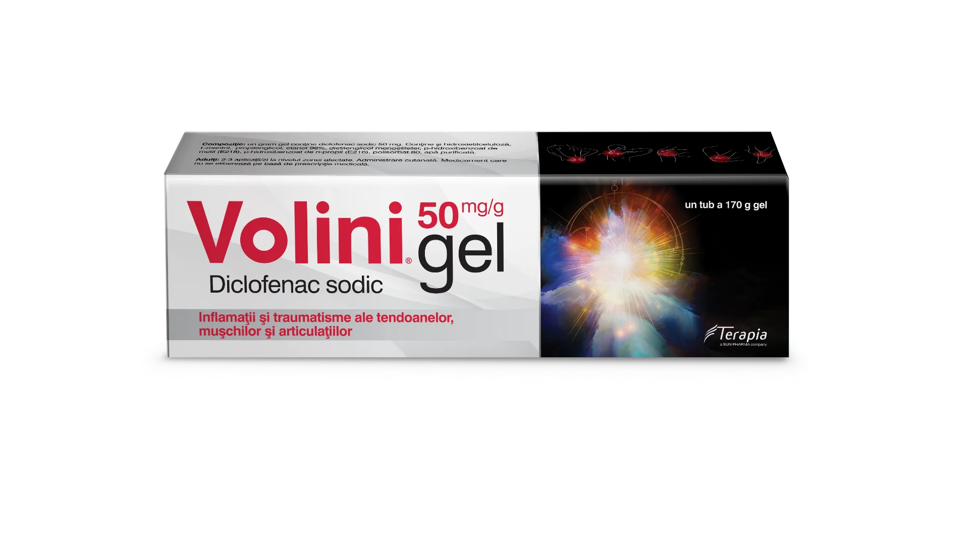 Volini 50 mg/g gel, 170g, Terapia