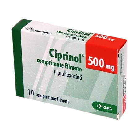 Ciprinol 750mg, 10 comprimate, KRKA