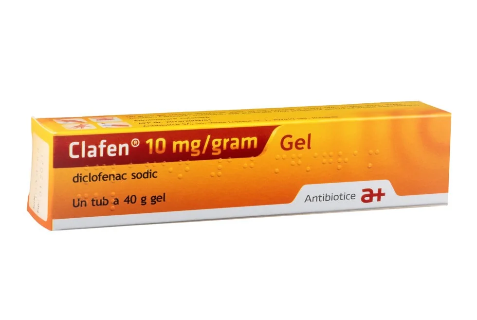 Clafen 10mg/g Gel tub, 40g, Antibiotice