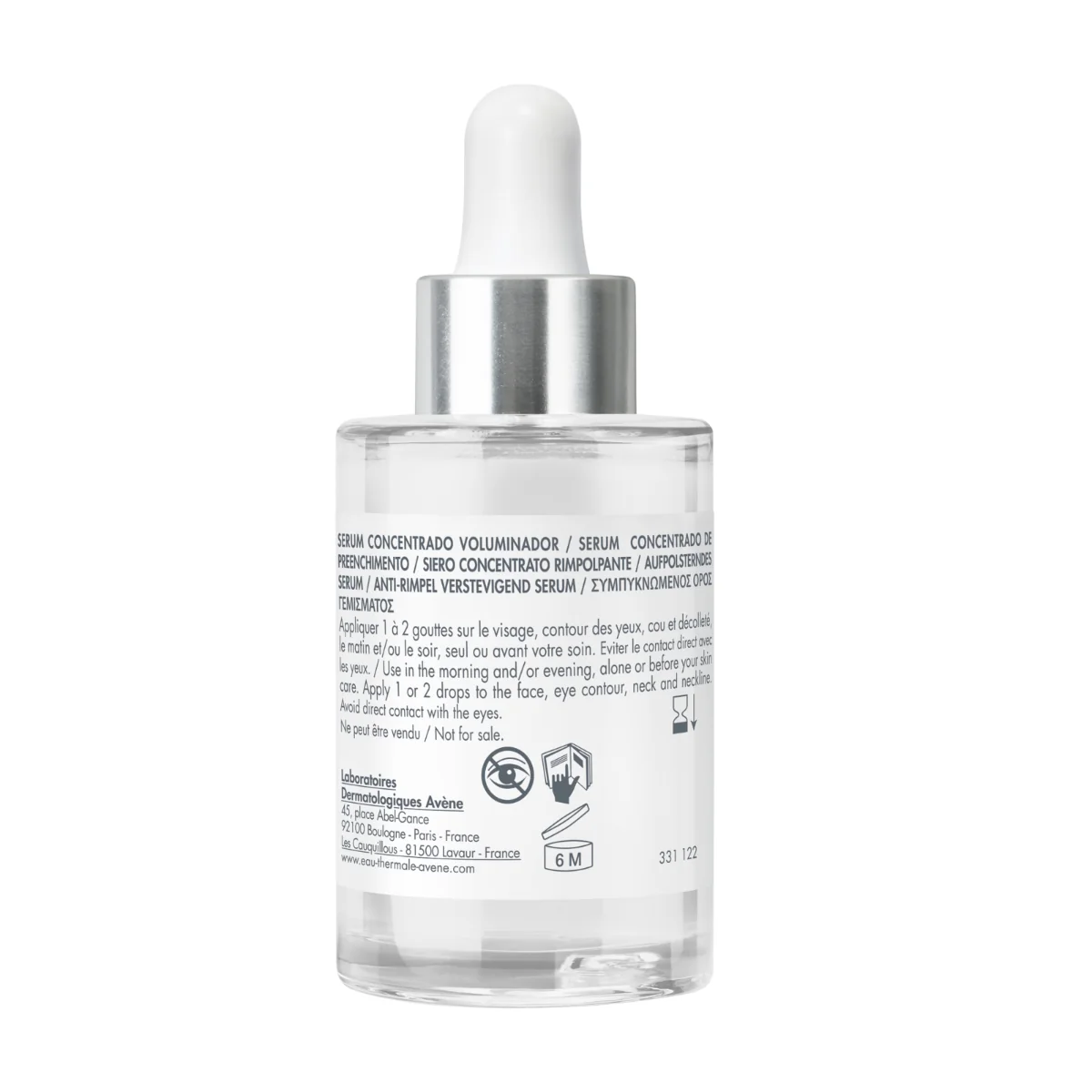 Ser concentrat cu efect de reumplere Hyaluron Active B3, 30ml, Avene