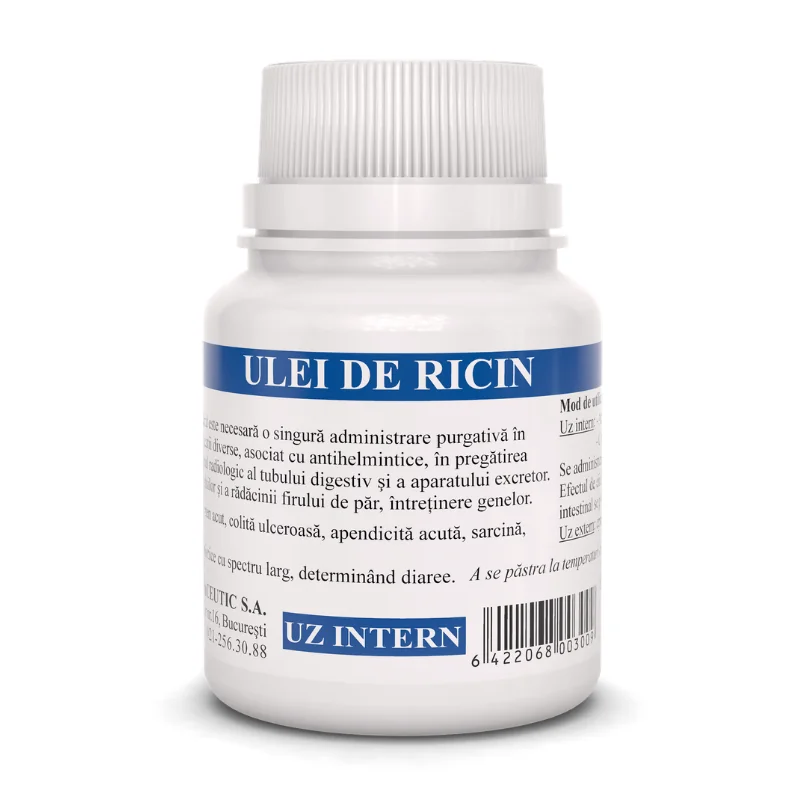 Ulei de ricin, 25ml, Tis Farmaceutic