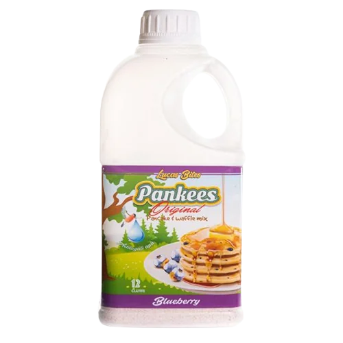 Mix faina pentru clatite si wafe Blueberry Pankees, 290g, Lucas Bites