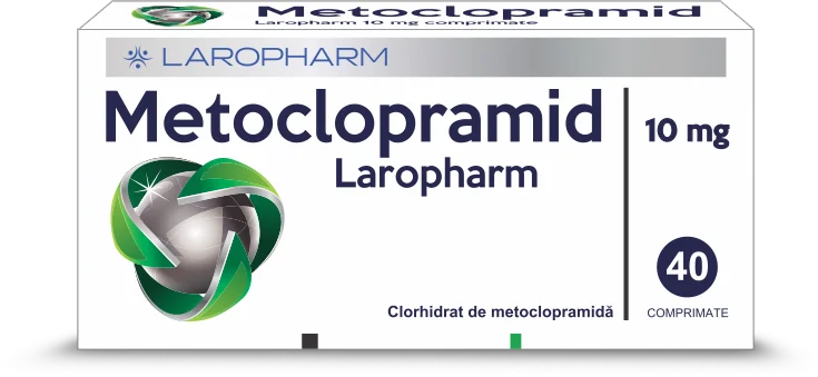 Metoclopramid 10mg, 40 comprimate, Laropharm