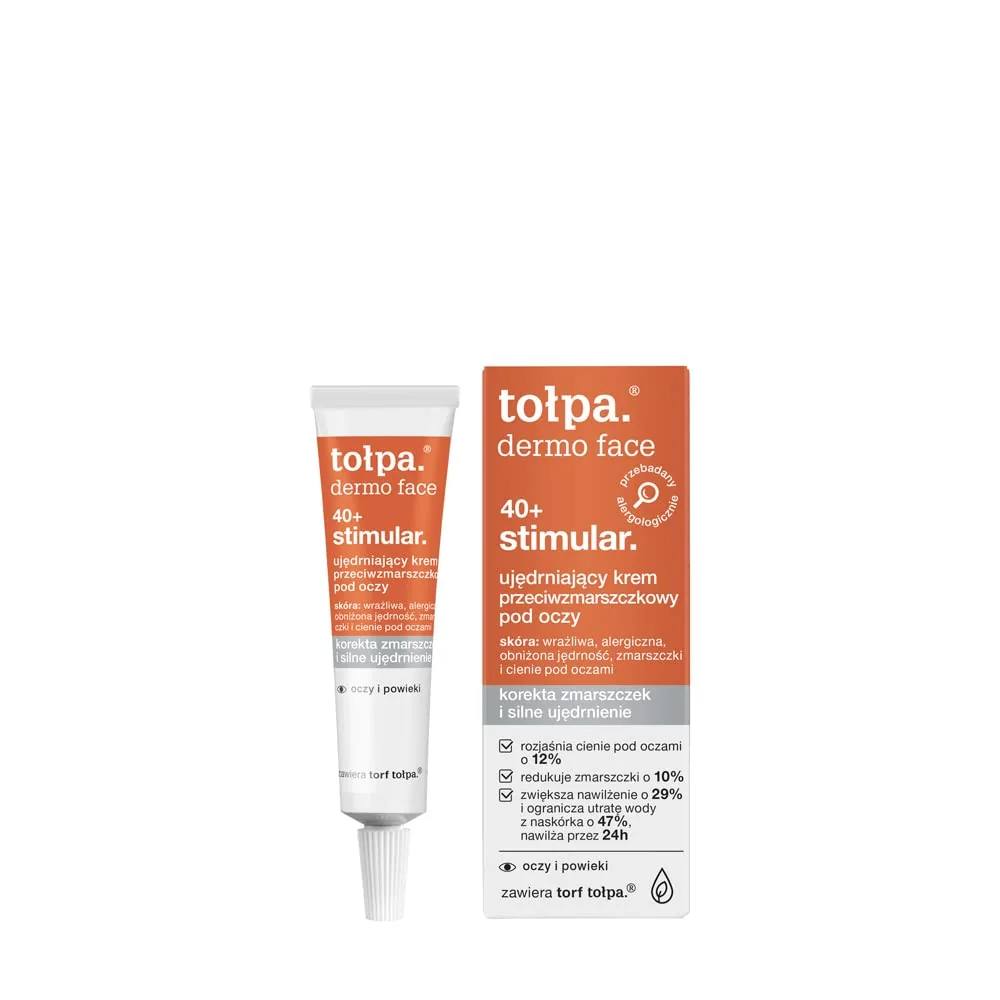Crema pentru conturul ochilor anti imbatranire Dermo Face 40+ Stimular, 10ml, Tolpa