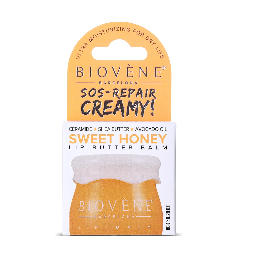 Balsam ultra hidratant pentru buze uscate si crapate SOS-Repair Creamy!, 8g, Biovene