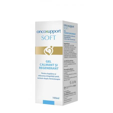 Oncosupport Soft Gel calmant si regenerant, 100 ml, Eminvest 