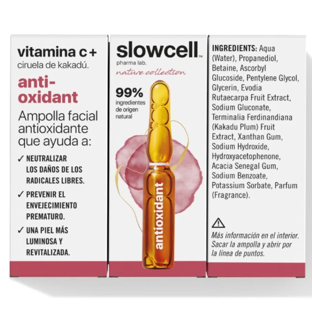 Fiola antioxidanta, 2ml, Slowcell