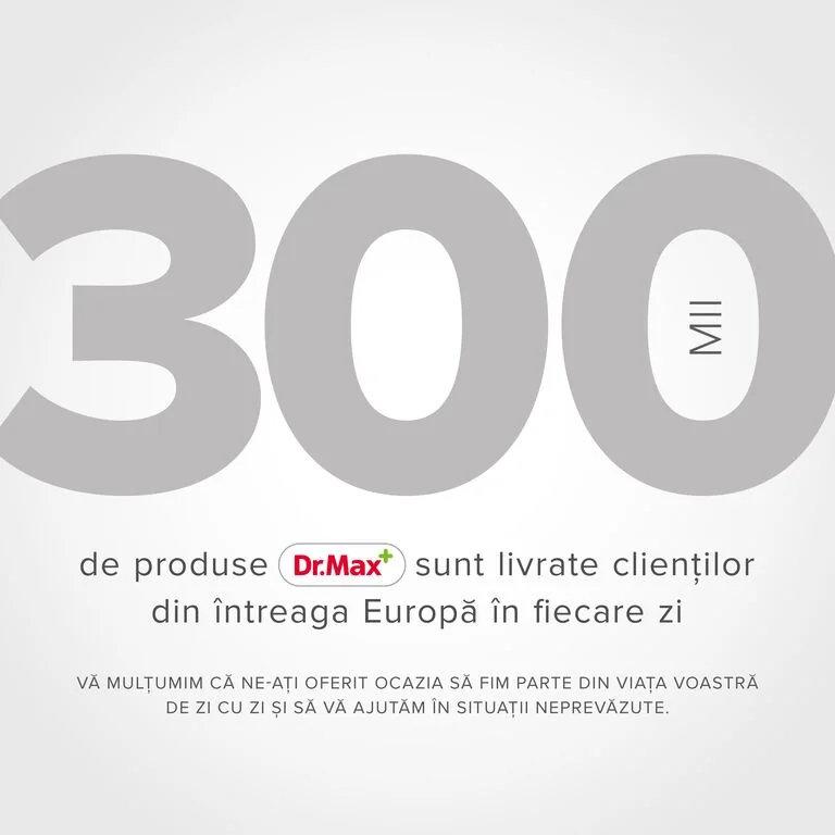 Dr. Max Vitamina C, D + Zinc, 30 comprimate