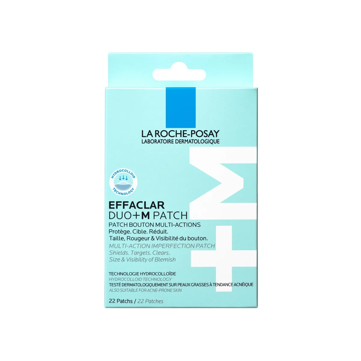 Plasturi pentru cosuri Effaclar Duo +M Patch, 22 bucati, La Roche-Posay