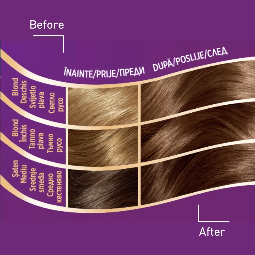 Vopsea de par permanenta Ciocolatiu Magnetic 6.7 Wellaton, 110ml, Wella