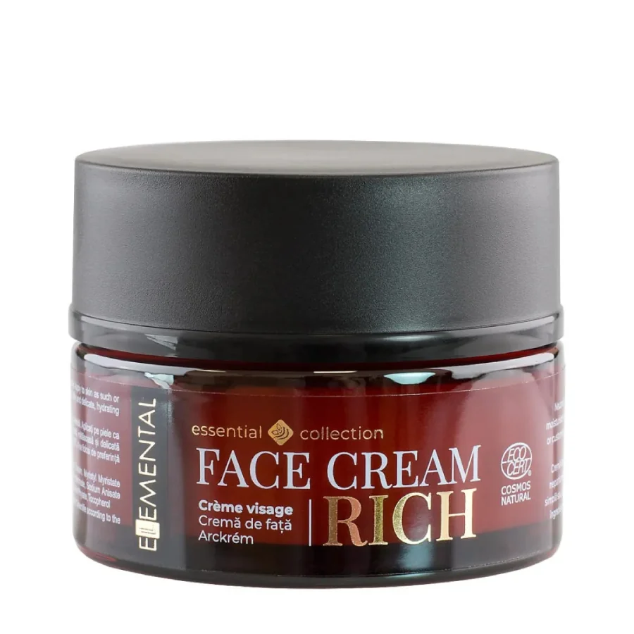 Crema de fata hidratanta Rich Essential Collection, 50ml, Ellemental