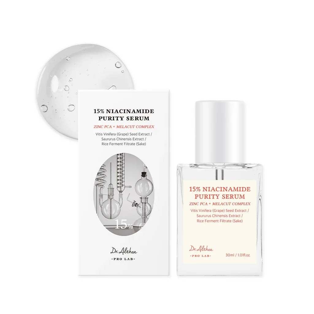 Ser de fata cu 15% niacinamide, 30ml, Dr. Althea