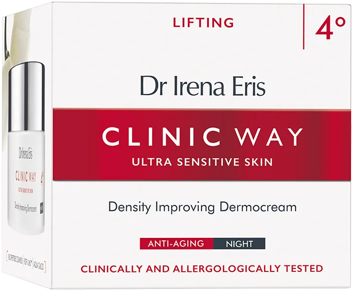 Crema de noapte anti-aging riduri profunde Clinic Way 4°, 50ml, Dr. Irena Eris 
