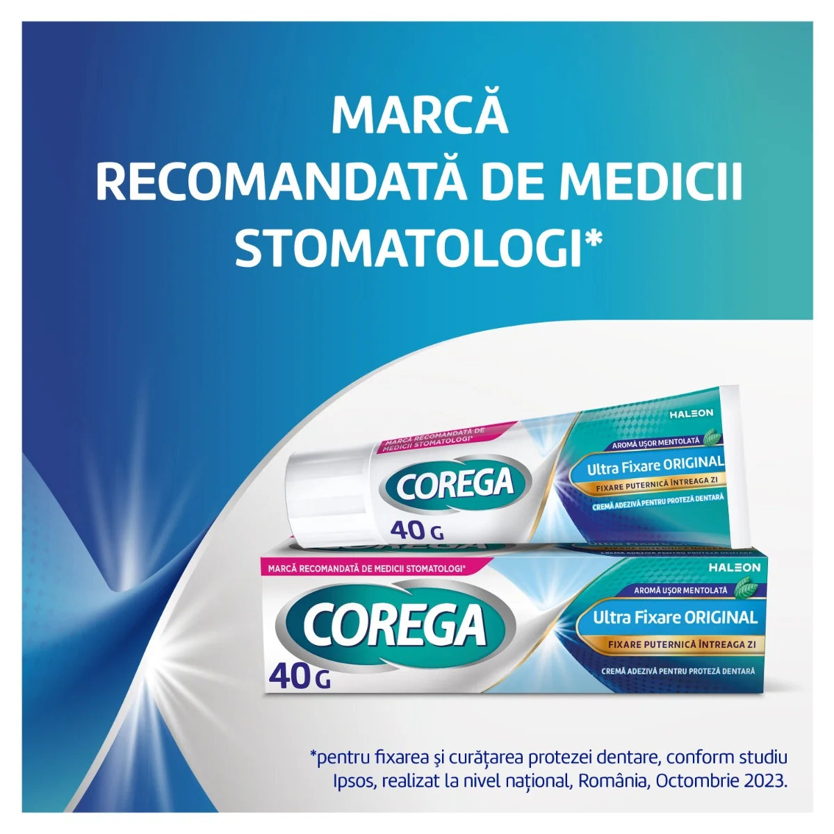 Crema adeziva pentru proteza Original Ultra fixare, 40g, Corega