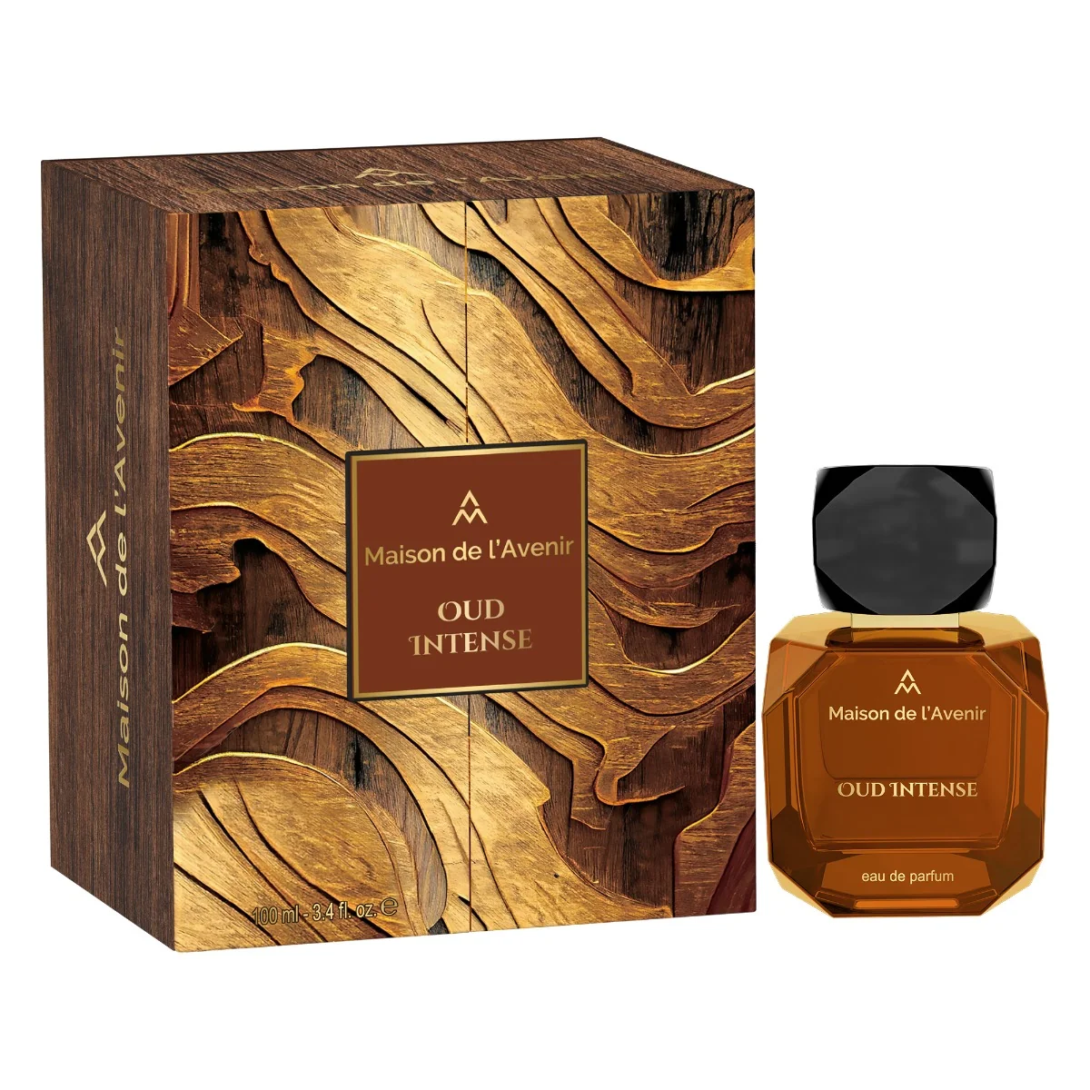 Apa de parfum Oud Intense Elixir Collection Unisex, 100ml, Maison de l'Avenir