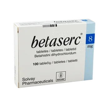 Betaserc 8mg, 100 comprimate, Solvay
