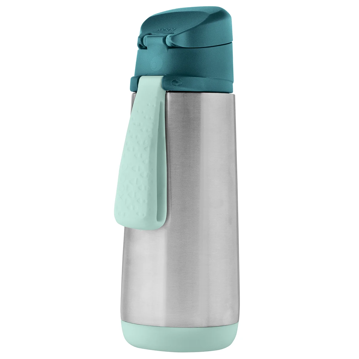 Termos cu cioc de silicon Verde, 500ml, Bbox