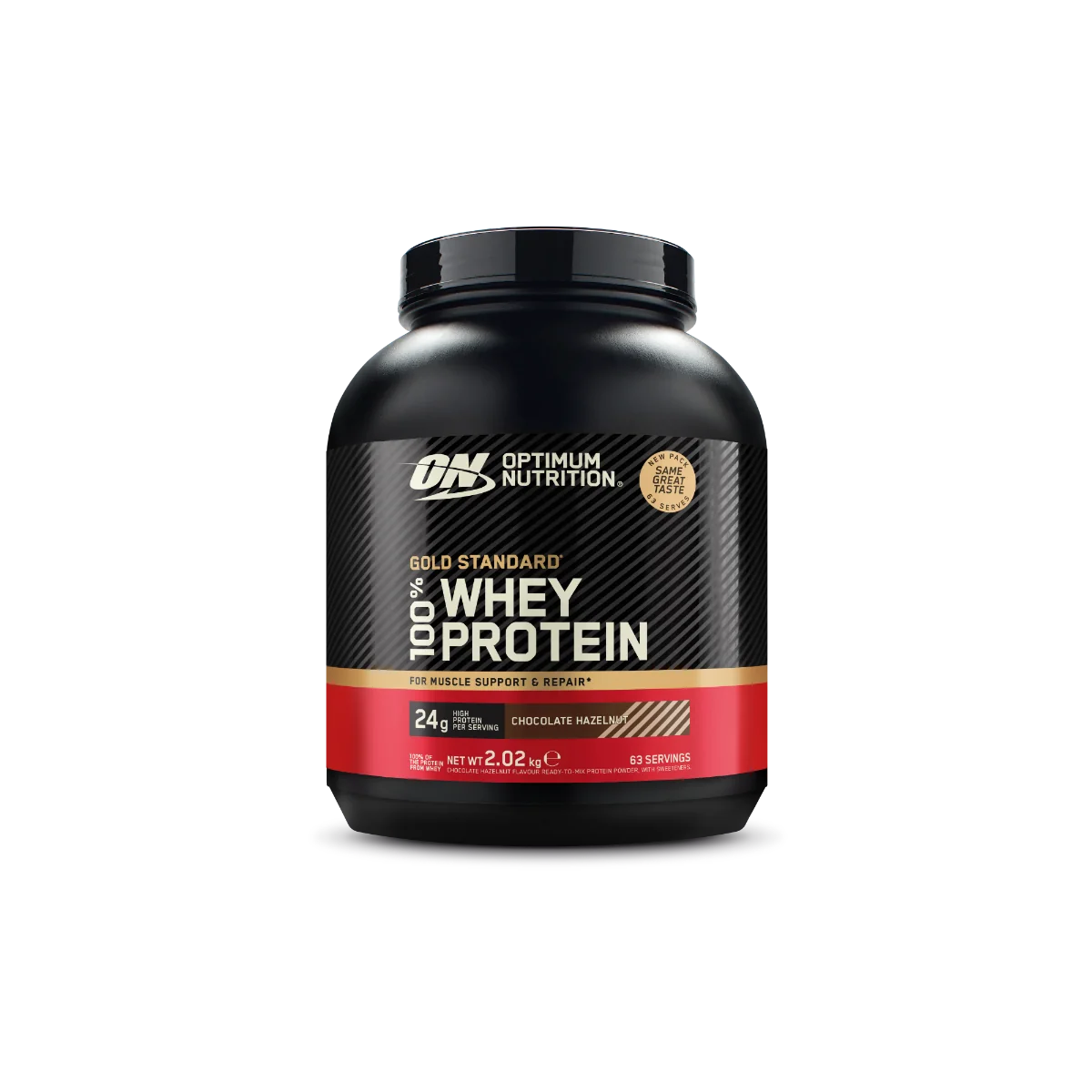 Pudra proteica proteine din zer 100% whey gold standard Ciocolata si Alune, 2.02kg, Optimum Nutrition