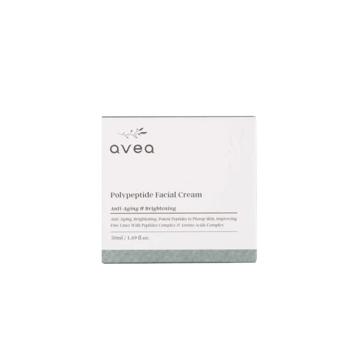 Crema pentru fata cu polipeptide cu efect anti-aging si iluminare, 50ml, Avea
