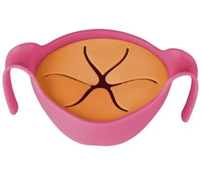 Bol pentru gustari cu accesorii pentru +6 luni Roz, 1 bucata, Bbox