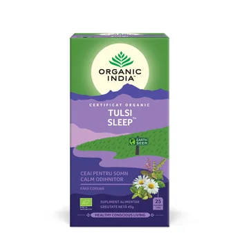 Ceai Bio Tulsi Sleep, 25 plicuri, Organic India