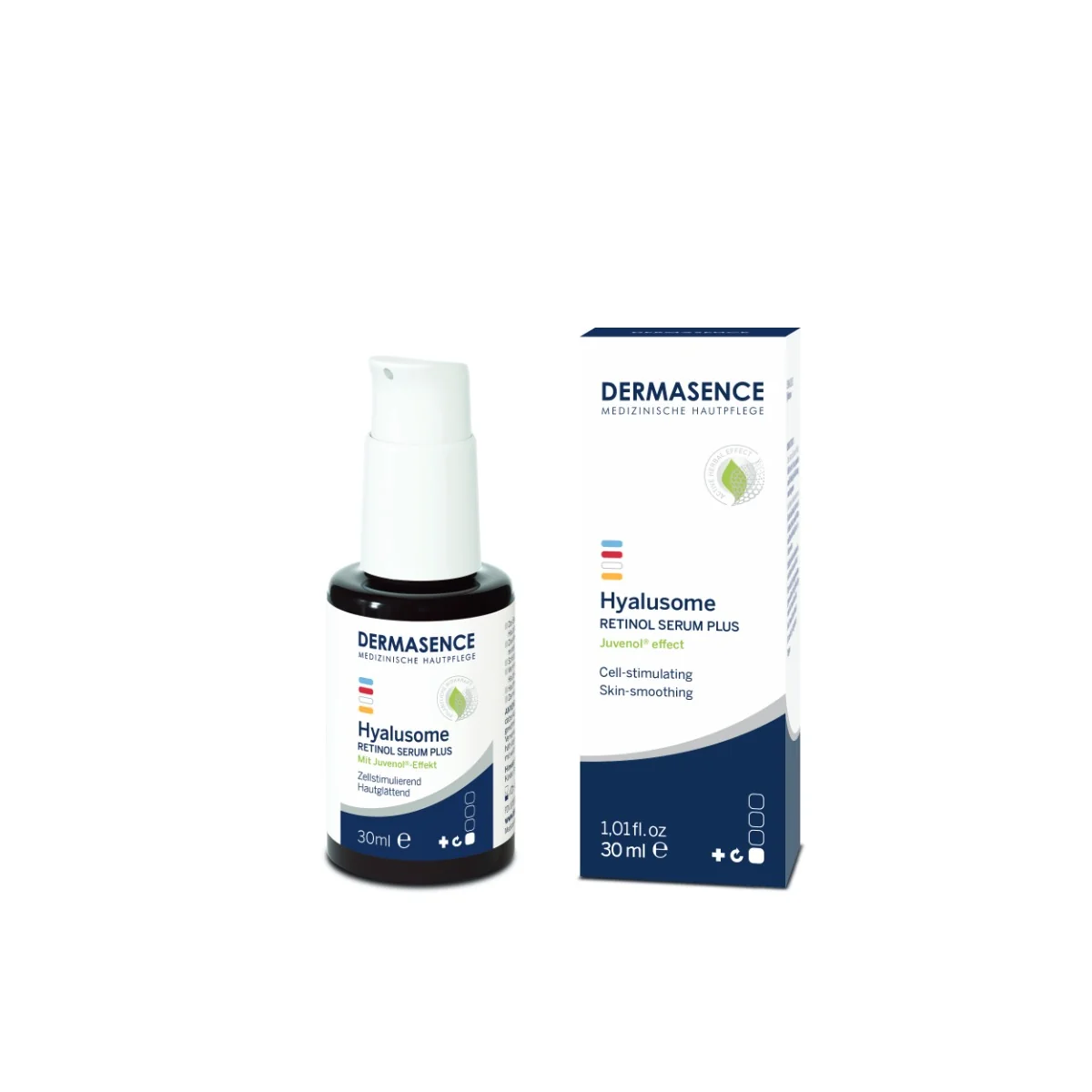 Ser cu Retinol pentru regenerare si fermitate Hyalusome, 30ml, Dermasence