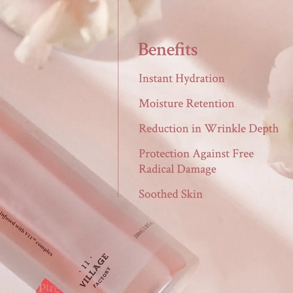 Ser facial calmant tip spray Fresh Dewy Rose Petal, 100ml, Village 11 Factory
