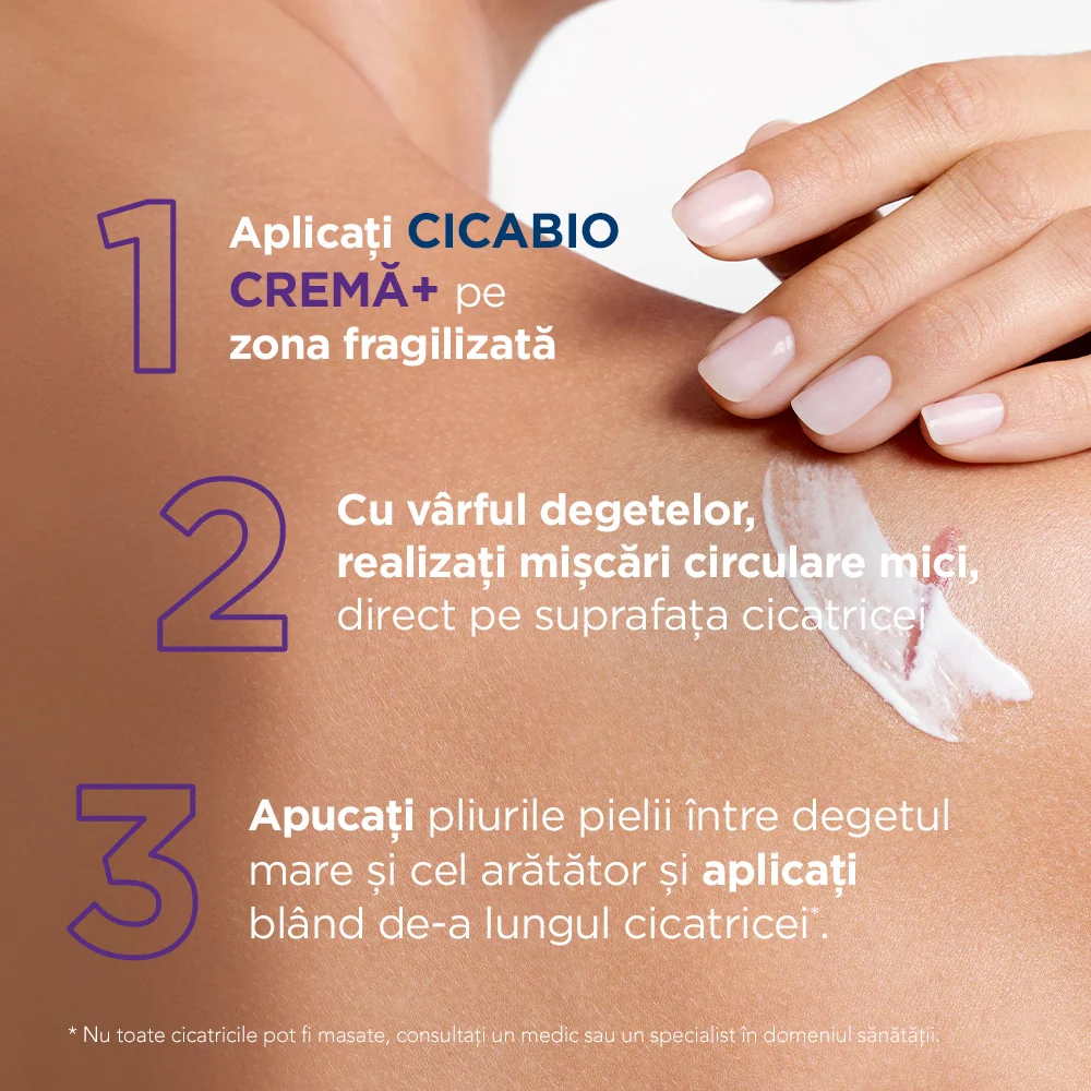 Crema+ reparatoare Cicabio, 40ml, Bioderma