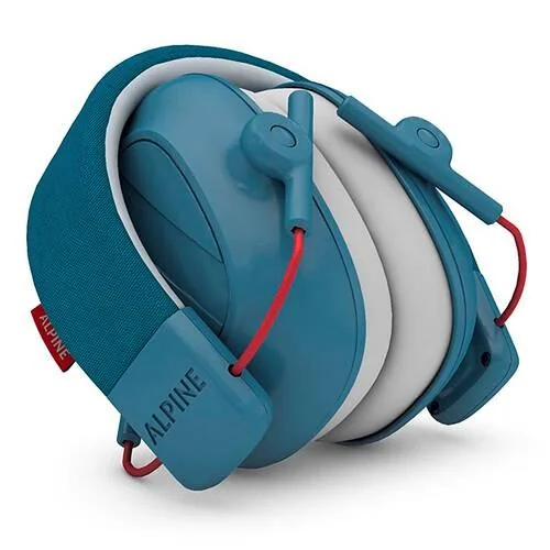 Casti antifonice pliabile pentru copii de la 5-16 ani SNR 25 Muffy Kids Blue ALP26474, 1 bucata, Alpine 