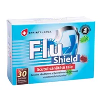 Supliment alimentar pentru intarirea sistemului imunitar Flu Shield, 30 capsule, Sprint Pharma