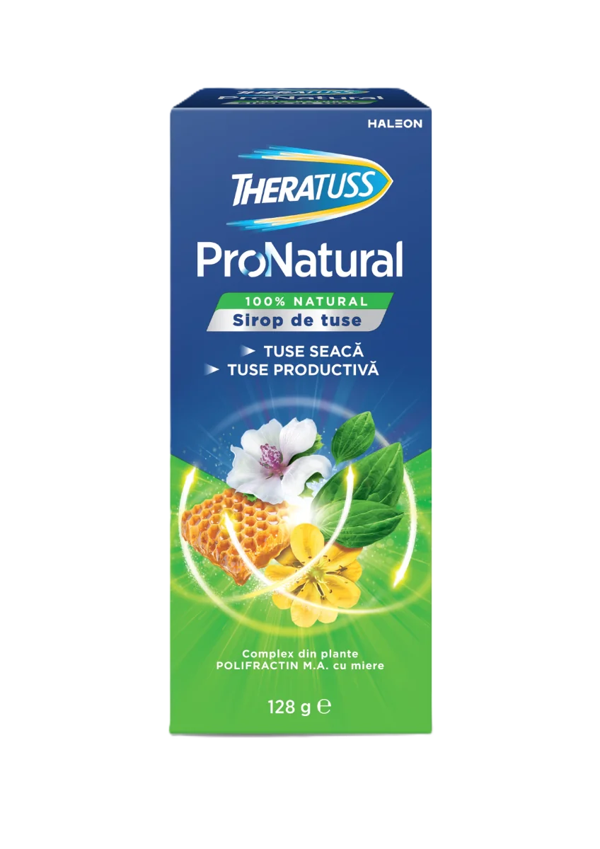 Sirop Theratuss ProNatural, 128g, Haleon