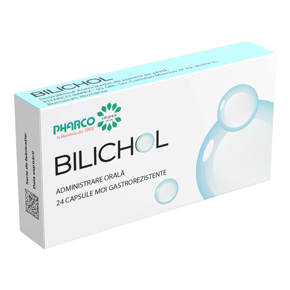 Bilichol, 24 capsule, Pharco
