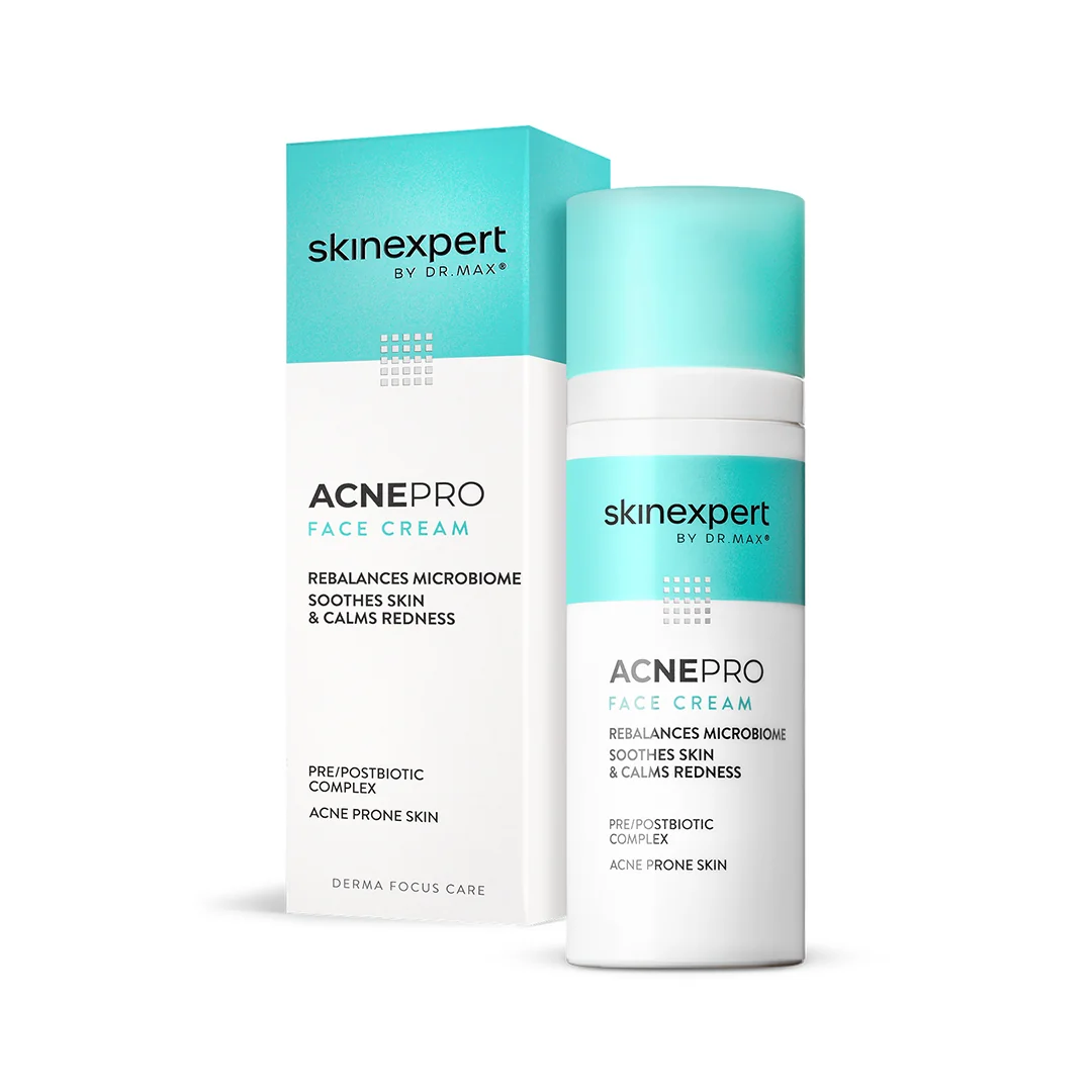 Skinexpert by Dr. Max® Crema de fata anti-imperfectiuni AcnePro, 50ml