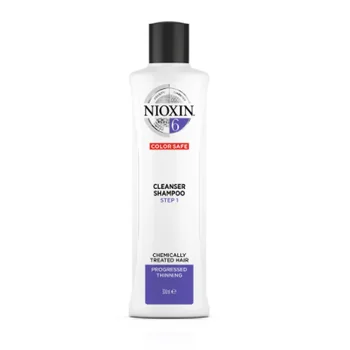 Sampon impotriva caderii puternice a parului tratat chimic, 300ml, Nioxin