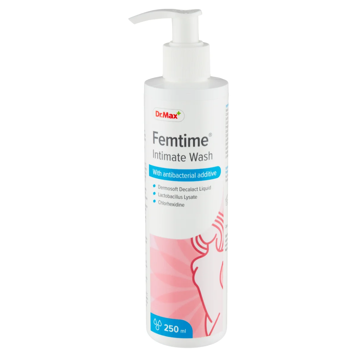 Dr. Max Femtime Gel intim antibacterian, 250ml