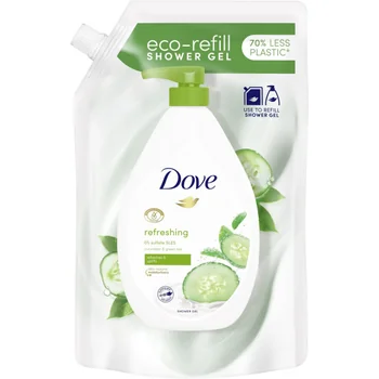 Rezerva gel de dus Pouch Fresh Touch, 720ml, Dove
