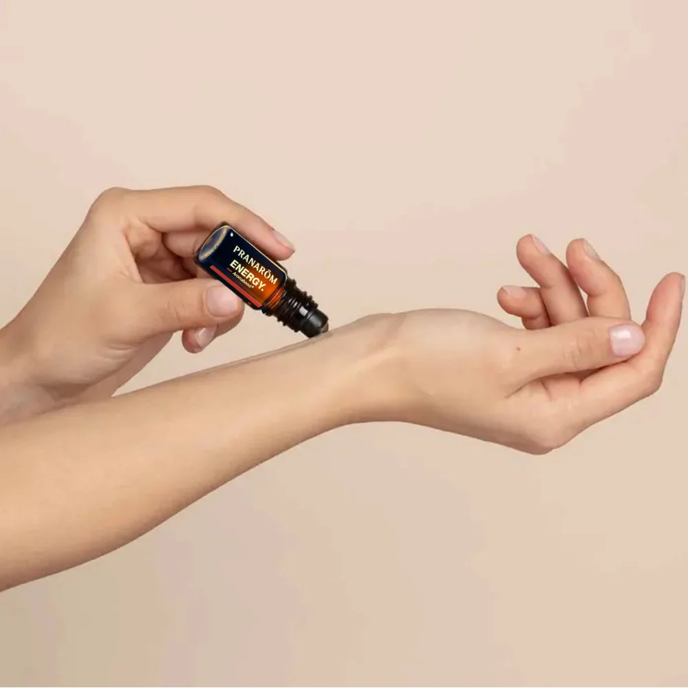 Roll-on cu uleiuri esentiale Energy Bio, 5ml, Pranarom