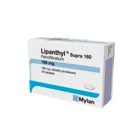 Lipanthyl Supra 160 mg, 60 comprimate cu eliberare modificata, Mylan