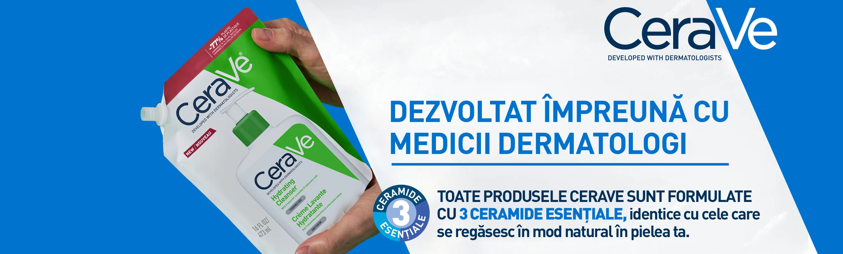 Dezvoltat impreuna cu medicii dermatologi Dezvoltat impreuna cu medicii dermatologi