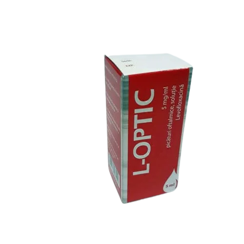 L-Optic picaturi oftalmice 5mg/ml, 5ml, Rompharm
