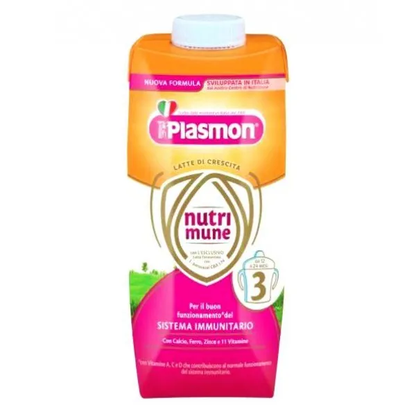 Lapte lichid Nutrimune 12 luni+, 500ml, Plasmon