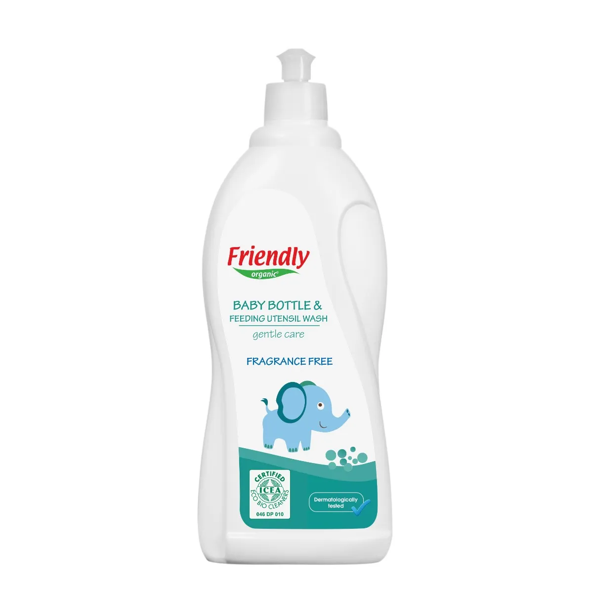 Detergent pentru vase si biberoane manual fara miros, 750ml, Friendly Organic