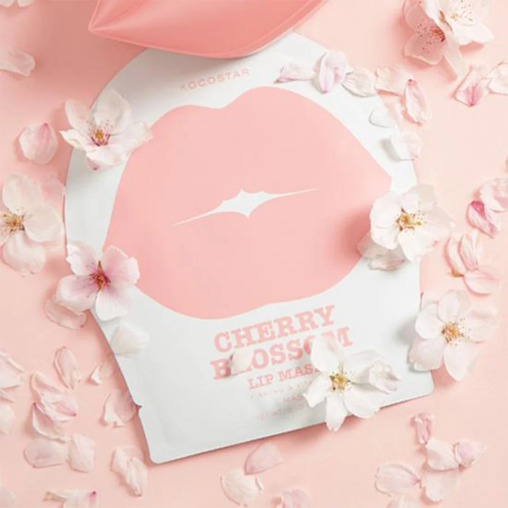 Masca de buze cu efect vitalizant si ferm Cherry Blossom, 3g, Kocostar