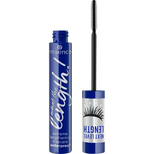 Mascara rezistenta la apa cu efect de alungire What the Length!, 10ml, Essence