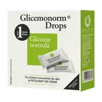 Glicemonorm Drops, 100g, Dacia Plant