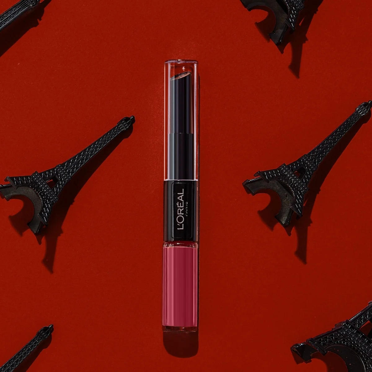 Ruj lichid rezistent la transfer Infaillible Long Lasting Parisian Nudes 804 Metro-Proof Rose, 5.6ml, L'Oreal