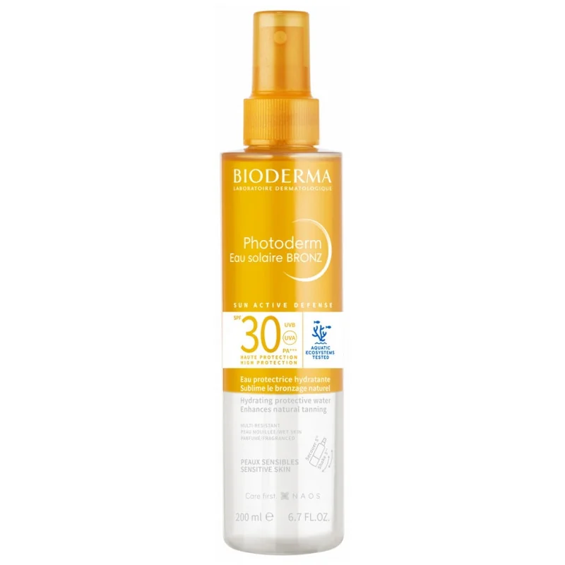 Apa de protectie solara SPF 30 Photoderm, 200ml, Bioderma
