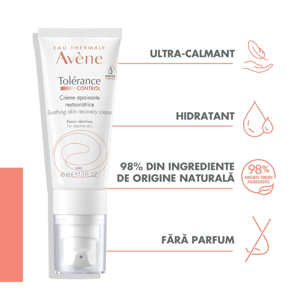 Crema tolerance control, 40ml, Avene | Sensiblu