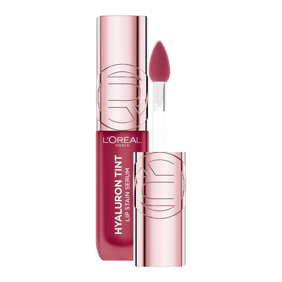 Luciu de buze hidratant Hyaluron Tint Lip Stain Serum Nr. 490 Berry Jolie, 5ml, L'oreal Paris