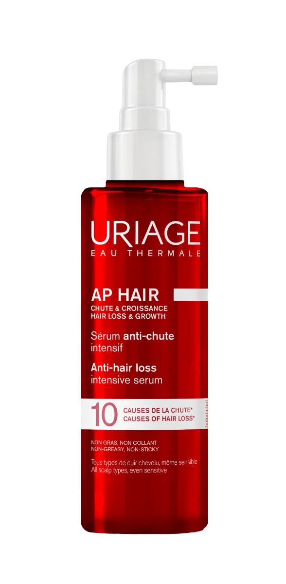 Ser intensiv impotriva caderii parului AP Hair, 100ml, Uriage